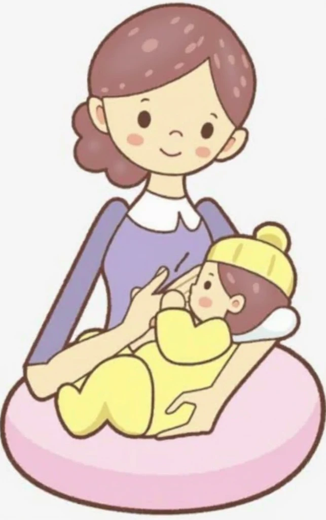 there is a woman holding a baby in her lap, resting on the chest, maternity feeling, gentle and calm love pose, motherly, holding a milkor mgl, babies on her lap, holding an epée, fetal woman, with kitten on lap, birthday, pregnany, easy to use, high quality upload, illustration", mom, she is bullshit, tummy