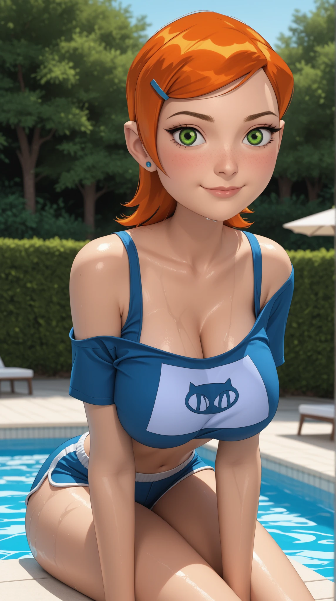 bulma do dragon ballz (hiperrealista, (alta resolução), (8K), (extremamente detalhado), (best illustration), (belos olhos detalhados), muita gostosa, muito sexy, roupa muito sexy, roupa muito transparente