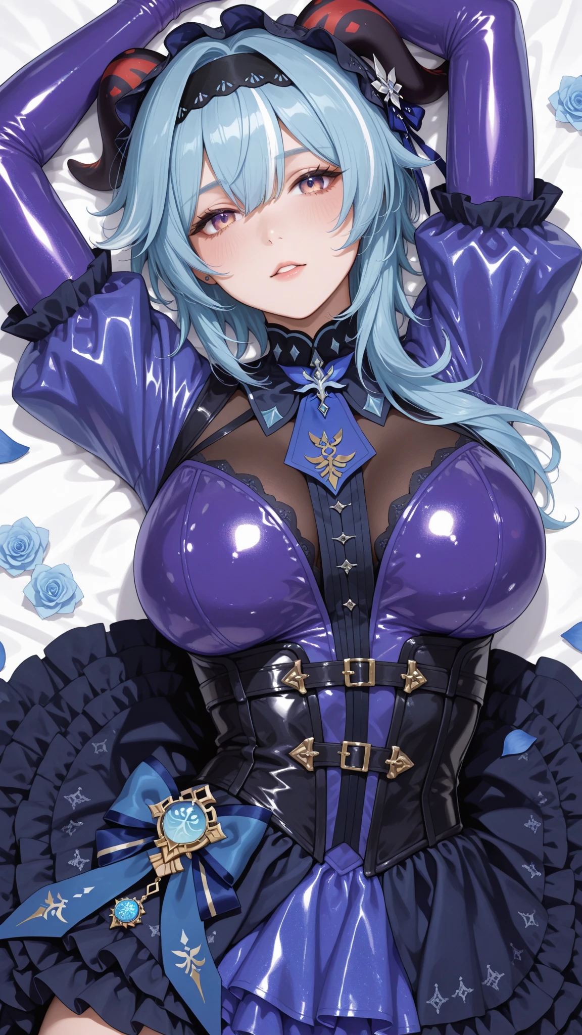 {{{{{16k}}}}}, {{{{{She is forcibly transformed into a love doll that can be freely fucked, regardless of her own will, fitted with a collar and converted into a Cute saint silicone love doll, and when a large amount of silicone agent is poured into her, her breasts become even larger and deeper with cleavage, her eyes and skin are changed to fake silicone ones, Her proudly shiny hair is replaced by a wig, and her body, face are converted into a silicone love doll idealized by her master, When she is injected with a large amount of cuteness silicone and her face is remade into a super cute face, She's a love doll so there's no expression on her face when her nipples are exposed through the dress she wore when she was human when she's rolled over on her side with her knees up and her legs open when she's disregarded for her dignity when she's fucked through the night because she's a love doll, She's unconscious and completely turned into a silicone love doll, being raped with no light in her eyes at all}}}}},{{{{{Ultra High-resolution realistic movie of neat virgin silicone love doll as pretty as a actress in luxury flower bedroom}}}}},{{Extremely detailed}},{{{{{integrated her head pure small, Enchanting thick idol's Lips}}}}},{{{{{bang hair}}}}},{{{{{She get more attractive and smoother her body, Her white tits are so fluffy, and are depicted in great detail without any willpower}}}}}