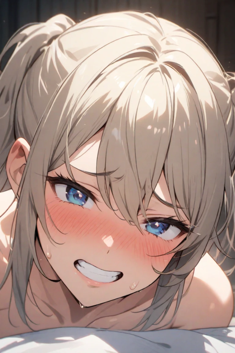 [1girl, sword maiden, goblin slayer!], (black blindfold), (half-closed eyes), (opened mouth), nsfw, curvy, Slender, (close-up mouth), Highest quality, Super detailed, masterpiece, Ultra-high resolution, 8k, Embarrassing, blush, Lovely, Close one eye, (Open your mouth), Sticky saliva, (black blindfold),(black blindfold),(black blindfold),