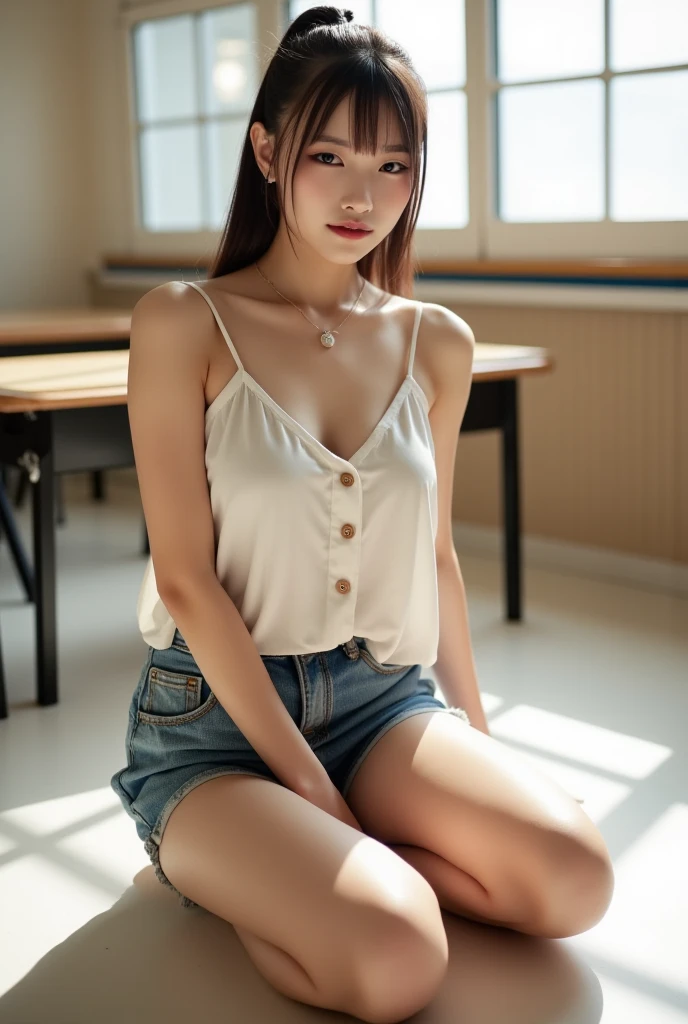crossed legs