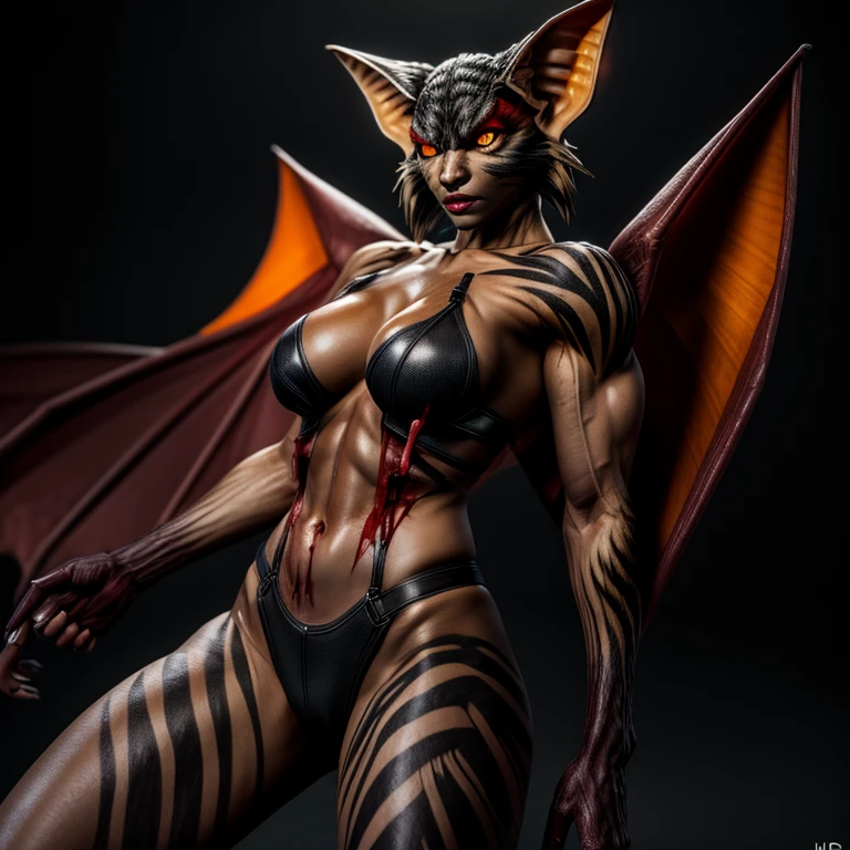 (masterpiece, 4K:1.15) BREAK ((muscler predator with white underpants and bra, breast, perfectly detailed anatomy)):1.2, solo, 1girl BREAK white panties, white bra, white bra straps
BREAK frontal view, arms behind head, white backgrounds