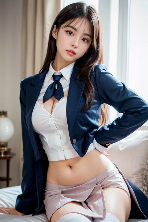 small tits、White bra、top-quality、masterpiece
