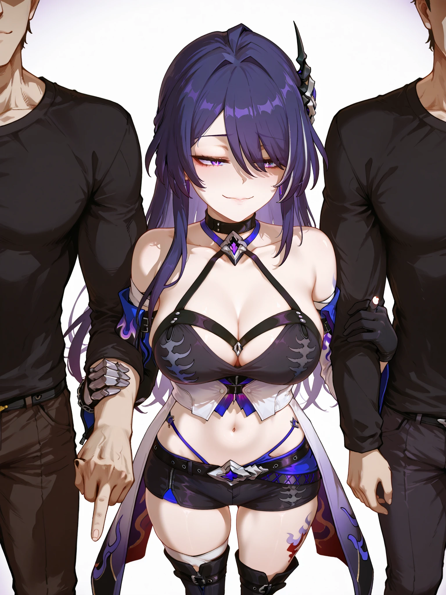 score_9, score_8_up, score_7_up,source_anime, high res image,masterpiece,best quality,girl,cute face,clear skin,clorinde_genshin,sex_from_behind,