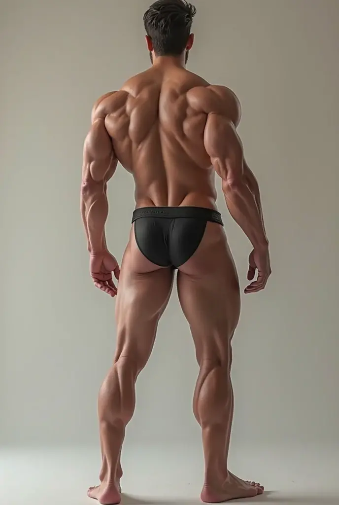 Man in tight sexy underwear