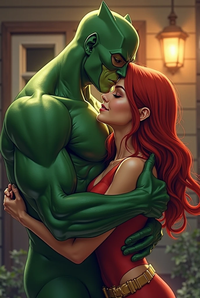 (((Poison Ivy))), (((Superman completely nude))), High quality, best quality, masterpiece, (((1boy, 1girl))), (((hetero:1.5))), mature woman, curves, (((long wavy redhead hair))), green eyes. cleavage. (((woman completely nude))), nsfw, (((couple focus))), (((lots of cum, ejaculating huge load))), (((ahegao, screaming orgasm face))), (((rape, rough sex, woman bent over and fucked doggystyle, doggystyle, extremely large muscular man, huge thick penis, stomach_bulge, cum in pussy, cum overflowing from pussy, large breasts)))