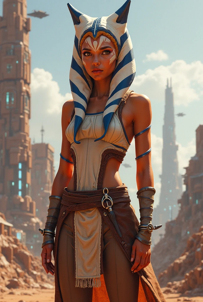 ultra detailed digital minimalistic line art watercolor render of a futuristic beautiful female desert nomad, detailed symmetric beautiful BLUE eyes, sand color clothes/ detailed gorgeous face, apocalyptic environment and sandstorm, splatter drippings, style of MAD MAX WORLD, style of Wadim Kashin, John William Waterhouse, Luminous Studio graphics engine centre image, dof, golden hour, 8k, soft lighting aesthetic, edge-to-edge print, volumetric lighting, TanvirTamim, cinematic, colorful background, concept art, dramatic lighting, high detail, highly detailed, hyper realistic, octane render, smooth, studio lighting, trending on artstation