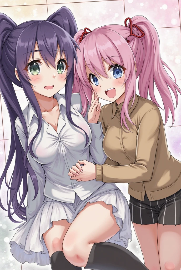 ((Lots of used condoms))、(Small breasts)、One Girl、During pregnancy、Pink nipples、Sticking out tongue、(Peace sign with both hands)、(((Ahegao)))、Huge penis、futanari、