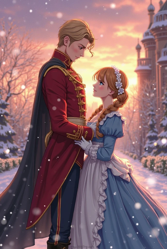 ((SFW)), 4K, UHD, Extremely detailed (comic art by Ron Embleton),
Cinderella and Prince Charming, a couples' first kiss in the snow
<lora:Ron_Embleton_Style:0.7>