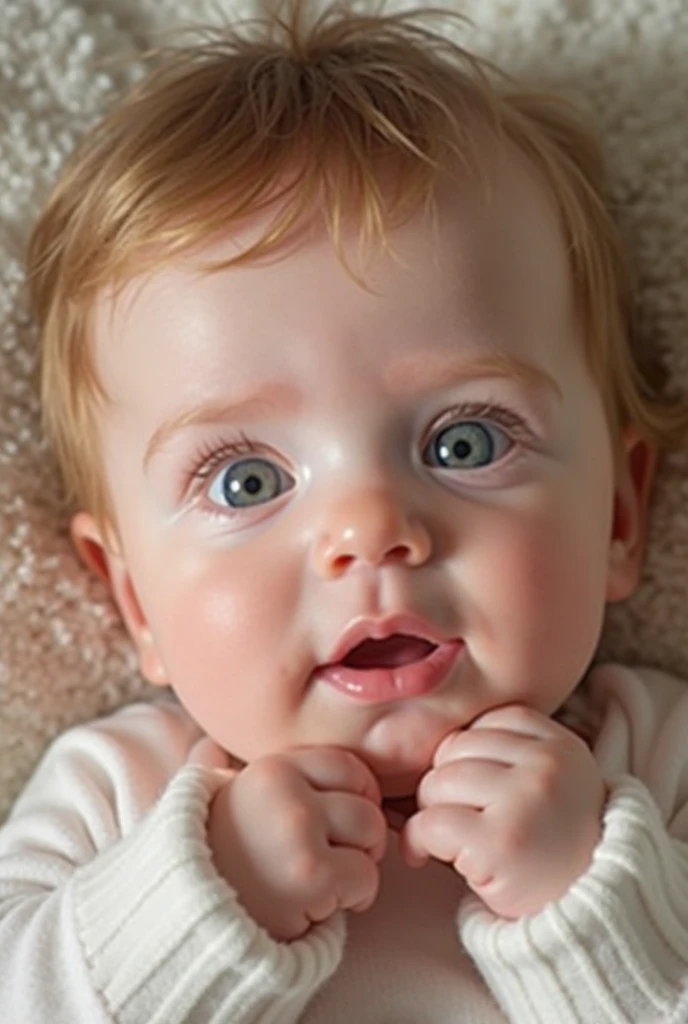 What a baby would look like with photos of father and mother