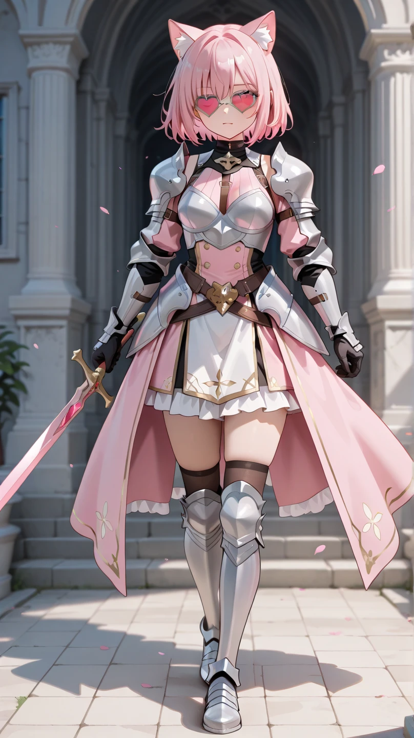 Very beautiful woman、Slender women、(Detailed face)、Realistic Skin、((Holy Knight)), ((Black and pink platinum armor))、((((Extremely detailed and intricately decorated armor:1.1))))、((Delicate photo))，(Girl Astepeace RAW Photo Details:1.25), (Highest quality:1.6), (Ultra-high resolution:1.5), (Realistic:1.75), 8K resolution, Canon EOS R5, 50mm, Absurd, Very detailed,Cinema Lighting,((Fightfield))、((Fight))、(((Ultra micro mini skirt with white lace embellishment)))、Polka dot panties,High leg panties:1.2,Thigh-high socks、Shingard、((Light brown hair)), {floating hair} ,Long Hair, Cape、(((Has a huge weapon)))、(In combat)、The wind is blowing、((Symmetrical armor))、(((Lead a large group of knights:1.2)))、banner、(((Battle Scenes)))、((Browsing Caution:1.2))、(((I can see her panties:1.4)))、、((Skirt lift fluttering in the wind:1.4)),In the park with a fountain view:1.9,low angle full body shot