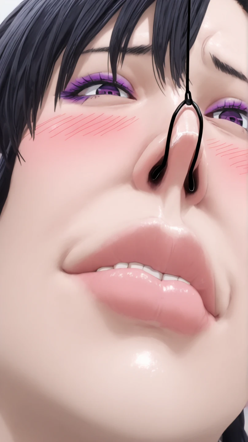 ((masterpiece)), ((best quality)), 1girl, solo, animegirl, ((tatsumaki)), ((tatsumaki from one punch man)), ((open mouth)), ((the inside of mouth visible)), ((closeup of face)), ((detailed inside of mouth)), ((cum on her face)), ((face covered in cum)), ((cum on her hair)),