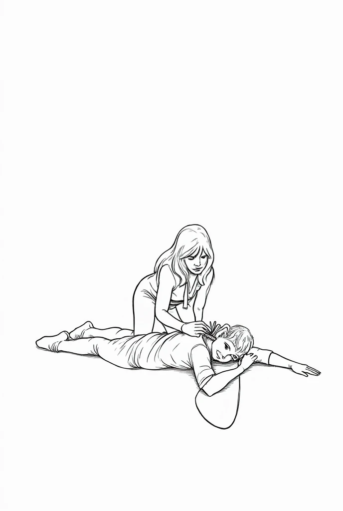 desenho  de Um homem rico ignorando um homem pobre