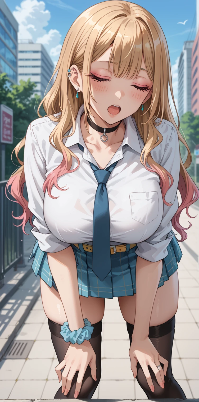high school girl、Browsing Caution, 1boy and 1girl, In underwear、Back alley at night、teenager、Blazer uniform、Beautiful woman、Very thick thighs、Very short skirt、Flip up your skirt to show off your crotch、Acme Face、Seducing the audience、Best image quality、High resolution、masterpiece、super high quality、Thick pubic hair、Receive money、Light green lace panties、Very big ass、Very large breasts  、Blushing、4K quality、Blushing、Cry of ecstasy、Wearing black knee socks、Sweaty all over、Heavy breathing、Shaking breasts、上下にShaking breasts、{Highest quality}, {so beautiful}, {Very detailed}, {Best illustrations}, Browsing Caution, girl, 