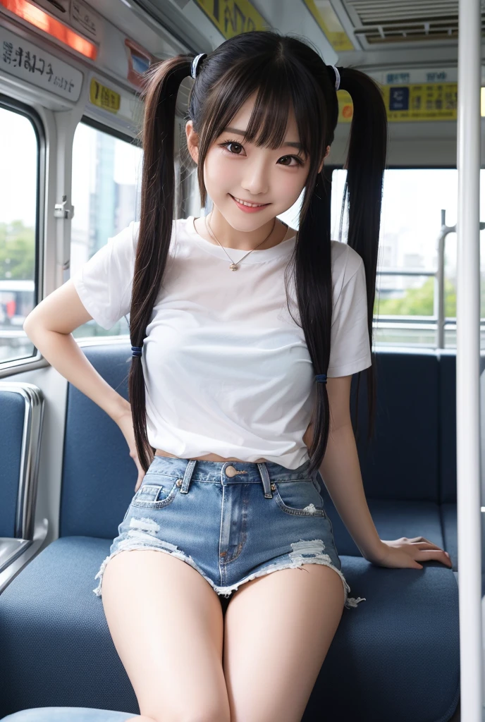 Top image quality Raw photo baby-face(((A detailed face)))(((Detailed body)))(((Sexy body)))(((NSFW)))(((long hair that grows to the waist)))Woman standing on platform with blue bag and white wall, with teal clothes, wearing a fisher 🧥, dressed with long fluent clothes, sakimichan, komono, simple style, advertisement picture, bag over the waist, wearing a haori, Full body!!, Styling, あかさたなは on twitter dynamicposes randome pose sexypose angelic smile