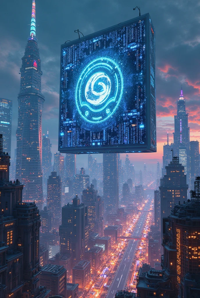 <lora:YinYangTech-20:0.8>,yinyangtech ,  (scifi:1.2),  yin yang, flow,
city, buildings with windows ,