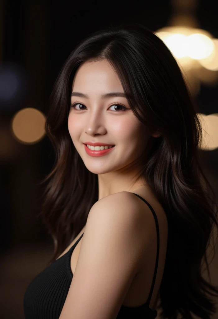 Highest quality, shape, Very detailed, finely, High resolution, 8K壁紙, 完璧なダイナミックな構shape, 美しくてbeautiful目,Short Bob Hair､Big Breasts、Natural color lip, Bold sexy pose､smile、Adult female 30 years old、美shape、ear piercing，Choker on neck，Adult sex appeal､Subjects striking sexy poses for the camera，Sculpture model pose，((Realistic lighting, Highest quality, 8K, masterpiece: 1.3)), Clear focus: 1.2, 1 Girl, Perfect Body Beauty: 1.4, Slim Abs: 1.1, ((Dark brown wavy hair, Messy Hair，Big Breasts: 1.3)), whole body, Long legs, Very detailedな顔, beautiful目, double eyelid，Girl VN01, 1 Girl, (smile:1.4) amazingly beautiful girl, expensive_Couture, Designer solo mesh dress, ride in a car_Couture, take a picture, Wearing ultra-realistic pantyhose、fashion show, Long and narrow face, anger, crazy, Iris, Side Swept Hair, short hair, Long Curly Hair, catwalk \(Sidewalk\),  , colorful, Bright colors, Tabletop, Highest quality, Absurd, Highest quality, Amazing details, 8K, beautiful, Luxury High Heels、Realistic skin texture、Glowing Skin、Exposed thighs!!!