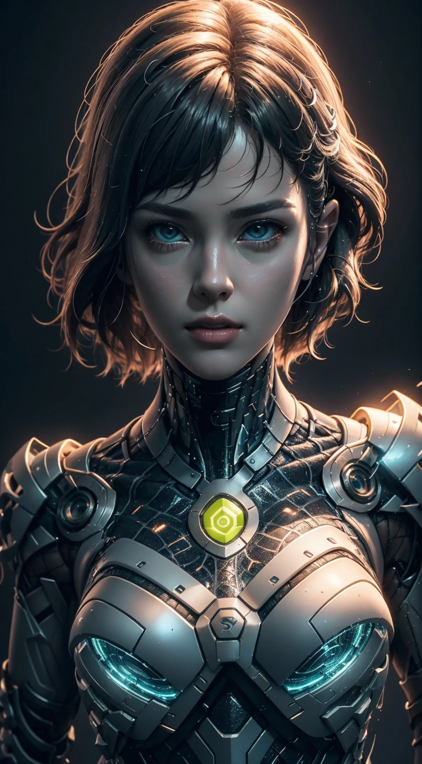 detail, digital art, electric energy, short hair, trending on ArtStation, slim, solo, (symmetrical mouth), Mythology, <lora:add_detail:1>, <lora:cheeseDaddysLandscapes_35:1>, glowing skin, detailed skin texture, particles, robot, mess
