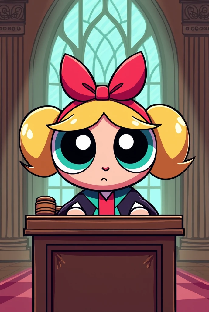 yellow hair, black dress, freckles, lipstick, big , purple eyes, Lucy Mann, big ass,  pose, solo, tight outfit