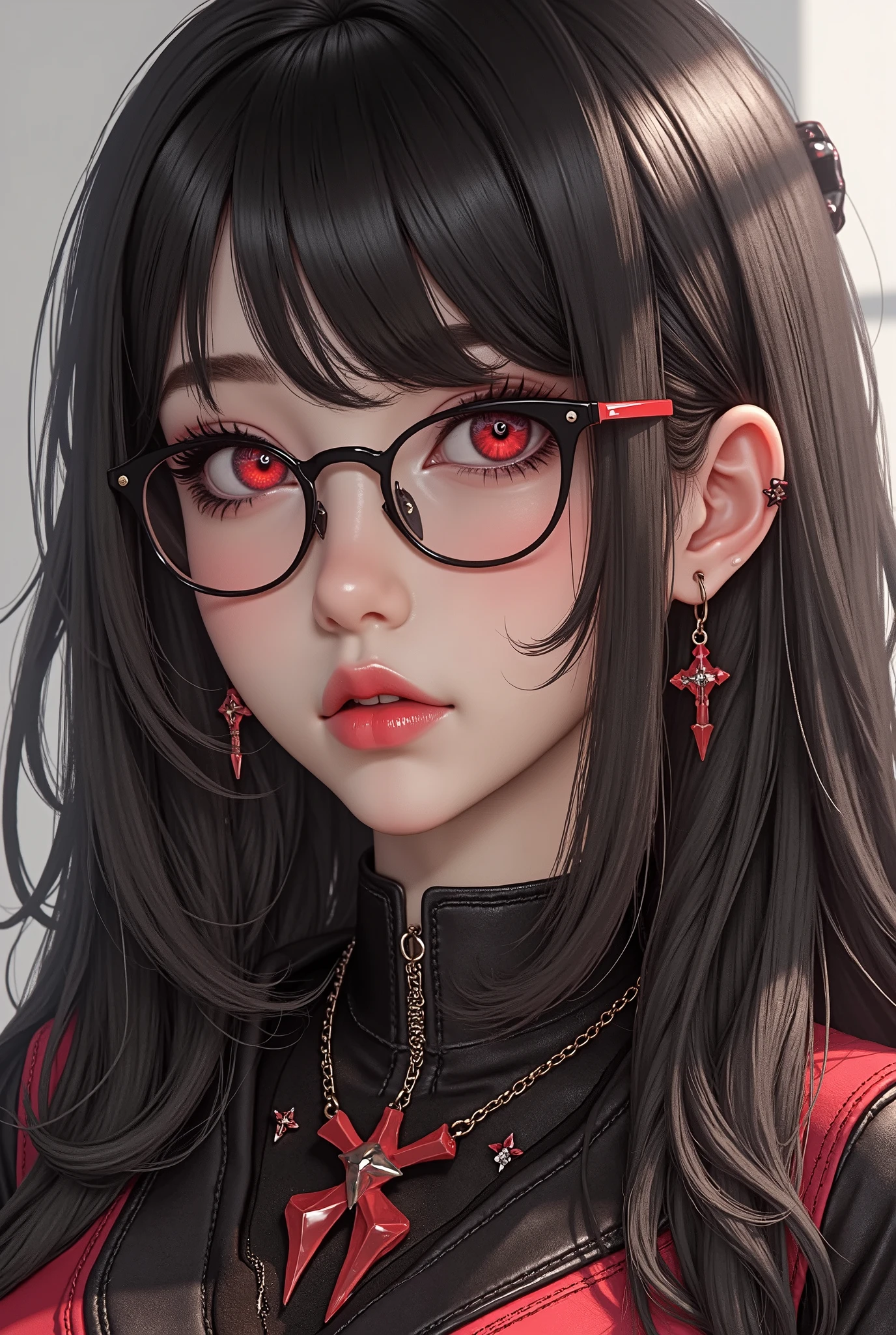 ( Highest Quality, best illustrations,high image quality:1.2), (Horror Fantasy:1.5), (ink and watercolor:1.5),(Ominous Scenery :1.5),(A lot of dust rises:1.5),( Dirt Track :1.5),(wonderful:1.5),(masterpiece:1.5), (Powerful figures:1.1、Big Breasts:1.3) 、 ((((glasses、closeup shot, cute、 red eyes、 Evil Ruby's Cursed Necklace )))),(((glasses、Big Breasts、 braids)))、 cute face, raise eyebrows , ,(Fatal Beauty, charming beauty ) ,(Mysterious Charm:1.1),(Big Breasts、attractive silhouette), high image qualityテクスチャ 、High Quality Shadows、 beautiful and delicate face 、 beautiful, delicate, eyes are sticky liquid dripping 、 ray tracing 、 20th Generation、 cute K-POP girl、( The Face of Korea )、Thin face、( Ulzan-6500-v1.1:0.6)、 Face of Pure Loss _v1 , ( beautiful and delicate face , beautiful and delicate eyes, perfectly balanced face , high image quality skin , detailed skin, lens flares {x} perfect ratio 4 fingers to 1 thumb :1.25)、 DSLRs、 地獄から来たbeautiful悪魔女 , ATTRACTIVE GIRL , Real Girls, Gurwitz, Gurwitz-style Artwork , Girl Roleplay, Realistic 3d style, cgstation Popular Topics,, 8k portrait rendering BYMR. nomi ,(truth,truth:1.4,glassesの少女 :1.2)、cheek、 glossy lips, 1. オーバーサイズ comment: comment、 come up with an oversized design that covers shoulder to knee.。 navy blue or black are standard colors .、[ Soft khaki or beige , wait.、 Pick the right color for the season 。 2. choose the color that suits your skin : To protect yourself from the cold、 choose the color that suits your skin 、 ニットの質感と色を commentに合わせてください .。 3. ワイドレッグ pants: pants, choose a wide leg design 、combines mobility and style。Dark tone denim or black pants look great.。 4. knee-high boots: オーバーサイズ commentに含まれるもの、boots are black or dark brown Match the texture and color of the fashionable.、 Gives a stylish impression 。 5. accessories: The 。 Disney 、 long necklace 、6. handbag: handbag、let's match the color of your outfit.