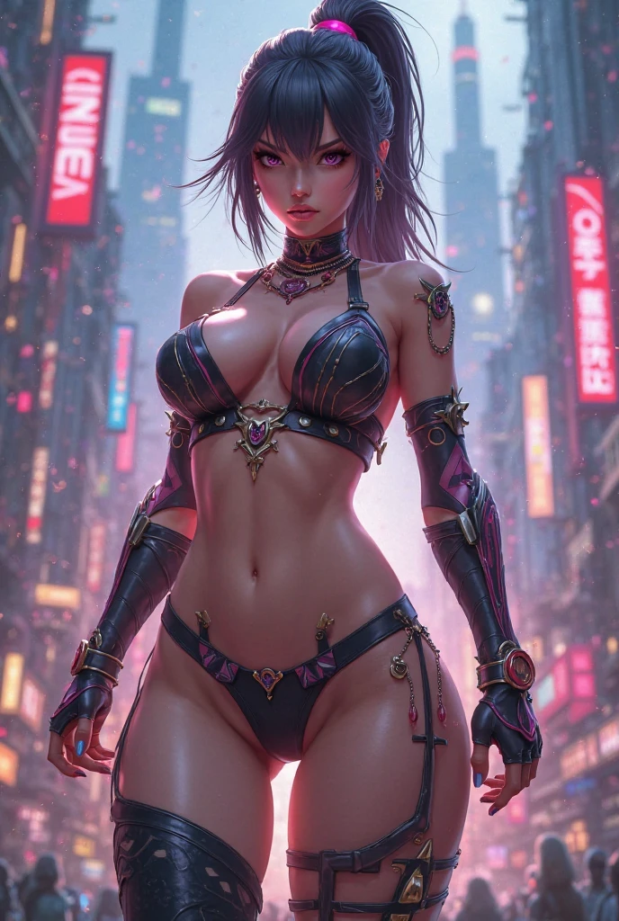 Beautiful Alluring Female Dystopian Warrior rihanna, Bare Skin, Athletic Well Toned Body, Rusty Scrap Metal Ornaments, Barely Clothed, Dystopianpunk Theme, Dieselpunk, Beautiful D&D Character Portrait, Beautiful Face, Ominous, Dark Fantasy, Fiverr Dnd Character, Octane Render, Digital Art, Extreme Detail, 4k, Ultra Hd, Polished, Beautiful, Hyperdetailed, Intricate, Elaborate, Meticulous, Photorealistic, Sharp Focus, Wlop, Character Design, Unreal Engine, 3d Rendered, Volumetric Lighting, Reflections, Glossy, Digital Illustration, Sensual Pose, Suggestive Pose, Full Body Shot, 💖❤💕💋❣