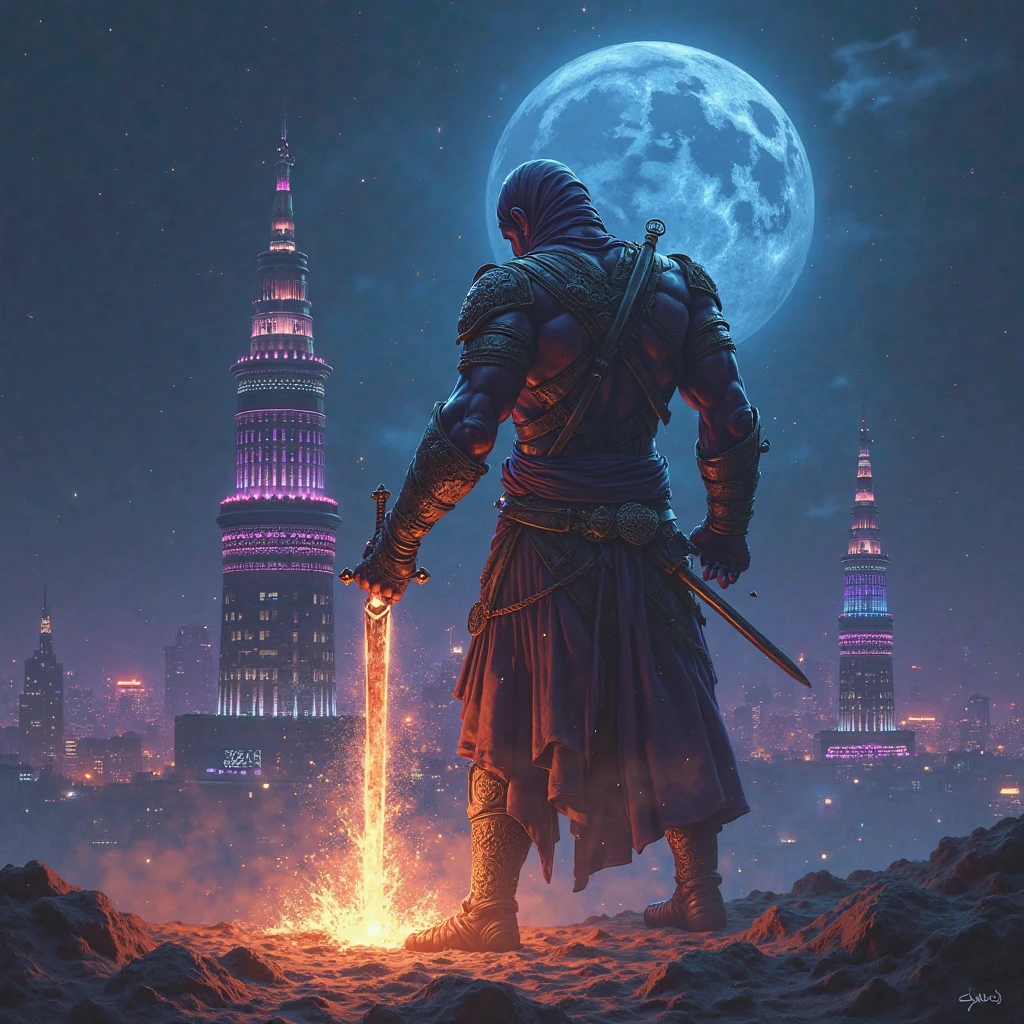 Graphics novel illustration, best quality, high resolution, 8k aesthetic, mesmerizing celestial moonlight, Over the walls of a large castle. A beautiful young woman in a short (Armored Dress), hogtied&gagged, ((laying on stomach)), short skirt, feet bound, feet up, ankles bound, lift skirt, heels, hands together elbows apart, feet linked to shoulders, (otm gag:1.5). Large walls in the background, bound with jute rope. The cloudy sky breaking to reveal the blue moon. Rain is pouring across the landscape as heavy wind blows the banners at the crenellations. lightning strikes in the background directly hyper realistic. Epic scene like a dream. The world is majestic and darkess is about to prevail. Beautiful masterpiece of art.. beautiful contrast of the light along the walls which has an incredible reflection. Laying on walls. dress made of iron on the female. high aspect ratio. beautiful composition. detailed textures. beautiful detailed moon.
