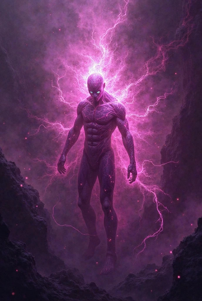 Muscular man trapped in a purple magic circle、Purple Eyes、Hypnosis、Controlled。