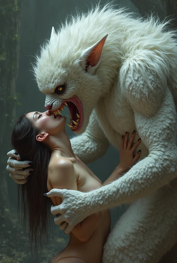 １Man girl、top-quality、超A high resolution、Raw photo、(Authentic skin texture:1.3)、large full ???????、Colossal ????、Wavy blonde hair、Picture-perfect face、Professional artwork、((Perfect female body))、Beautiful expression、beauitful face、Seductive look、beautidful eyes、thighs thighs thighs thighs、full body Esbian、(Random ???? poses:1.3)、(Immersive atmosphere、Chiaroscuro:1.5、brightened light:1.2、Luminous lighting) 、(red blush:0.5)、realisitic:1.3、longshot、Professional artistic background、(FANDAZY’S GLOBAL BACKGROUND、Background of the mythical world、Fantasy world background：1.3)、(The girl is playing outside with the beast、the beast is protecting the girl、girl riding a beast、I can see the whole beast:1.2)、the girl wears a ???? costume 、I can see the whole beast.、(Show off a girl's ???? to the beast、stick your ???????? out upwards、Stick your big ???? out towards the viewer:1.2)、Adult Videography、(human and beast ???:1.7)、(??????????? on the body、Massive ???????????:1.2)、(fear expression、blushed face、AHE Face、Iki face、??? on:1.4)