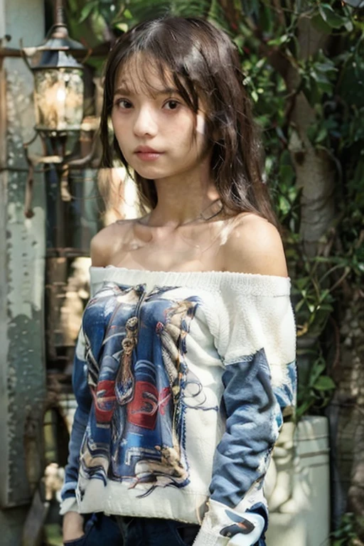 (RAW photo, best quality), (realistic, photo-realistic:1.30),girly,solo,1girl,detailed eyes,hair decoration,trendy expression,jacket,top,pants,(style:1.5),outdoors,mall,clothes,detailed background,(blue and orange tone impression:1.3), soft lighting,gorgeous light and shadow ,stunning environment, hyperdetailed, (aestheticism), ethereal, golden hour, <lora:asang:0.8>