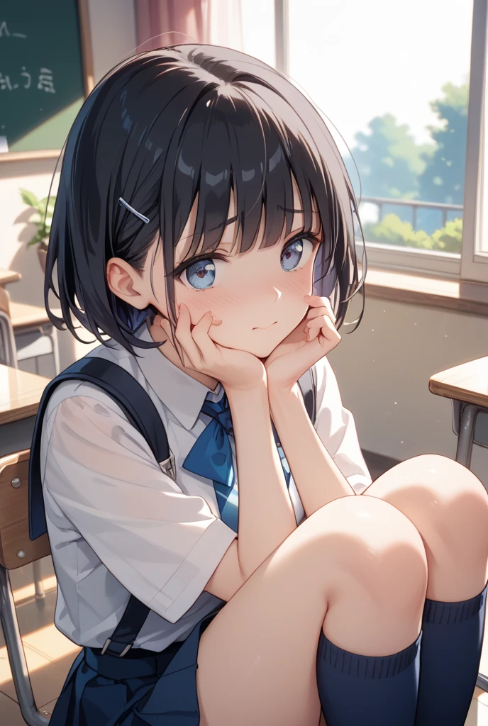 (Browsing Caution:0.99)、beautiful girl, (Roll up your skirt), looking at the camera, Angle from below, Short skirt, Squat, A shy smile, Japanese , Beautiful Skin, ((highest quality, 16k, Tabletop: 1.3)), 1 girl, The light shines on your face, Highly detailed face, Highly detailed lips, Beautiful Eyes、Realistic looking skin、Cute design panties、Shaving、Various Hair Styles、Uniforms in different colors、Natural clothing、Vans Sneakers、bite、Detailed panties