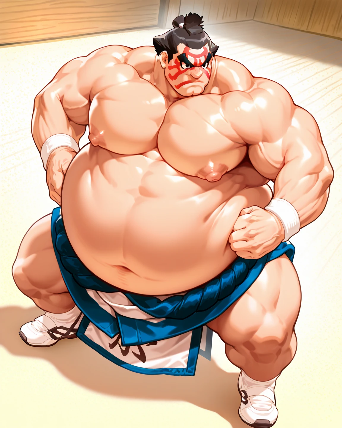 One Punch Man, Saitama Gigachad,         Madhouse Studio Style Image