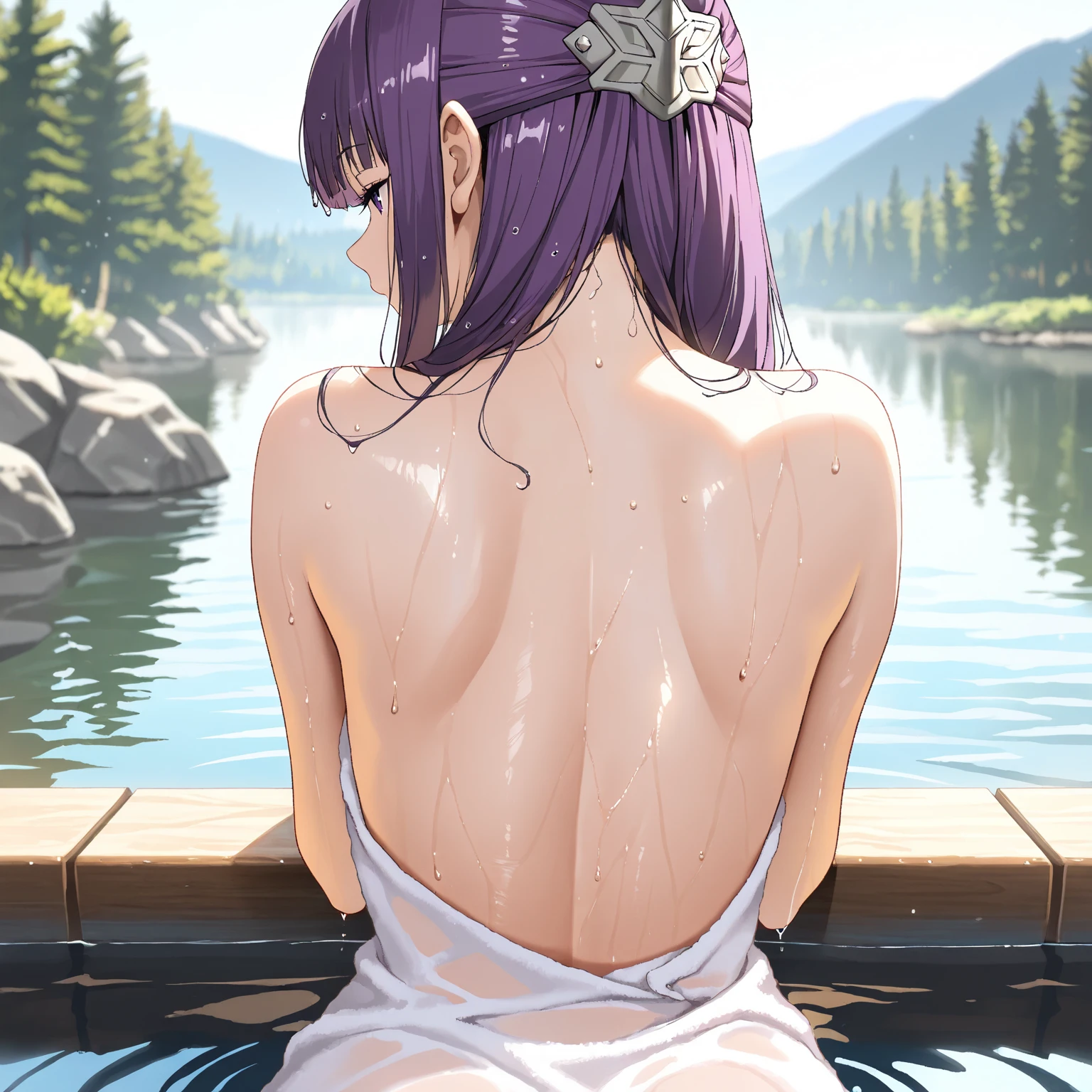 ,Cat and sweet soup/(Holographic live broadcast/),Bareback,female student,beautiful and delicate water, best quality grass, The light is very delicate, nature, 
