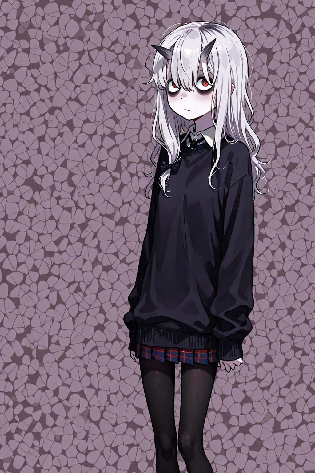 Step Piece, Best Quality, Best Illustration, Ultra-detailed,girl, pinkrose long hair, crazy baddie girl, Cool Black Open Short Jacket, neck tattoo, Messy Fade Cut Hair, Side braided hair,Crazy, standing with an eerie feeling, abandond street graffiti wall background,knee high socks, quirky sneakers, Eyeshadow on the eyes,unusual colored eyes, Eyes of fear, Vivid eyes, cool shot