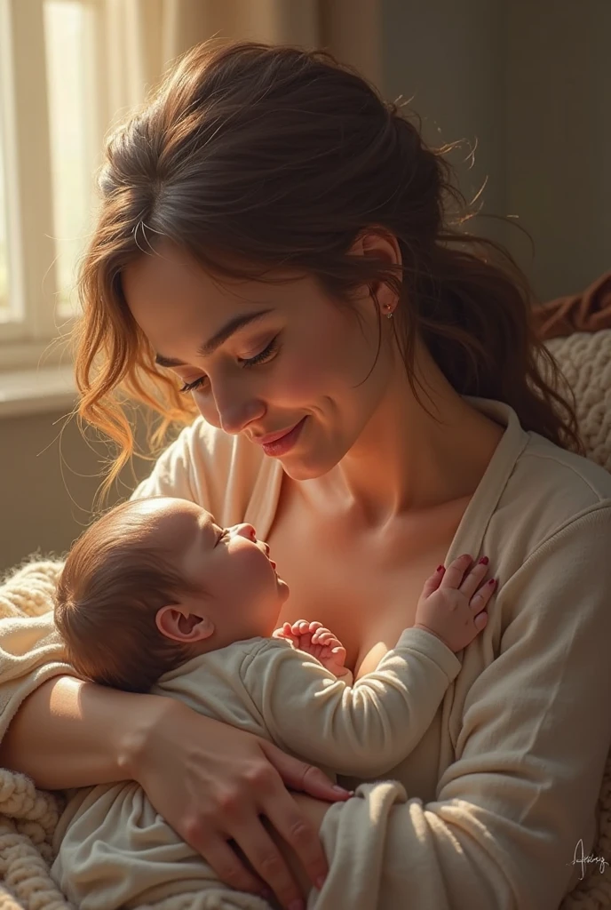 Mother molar breastfeeding 