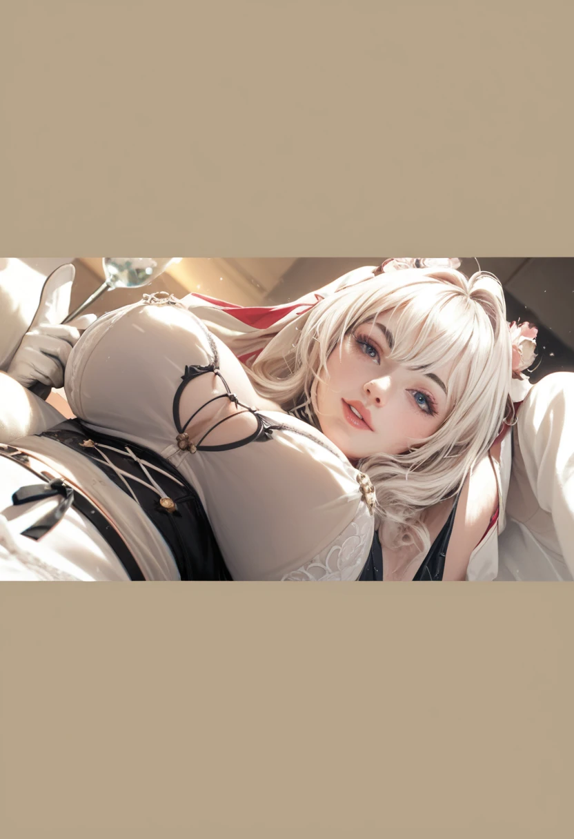 (masterpiece:1.3), (8k、Realistic, RAW Photos, best qualthaty:1.4), Draw a person using line art、Intricate details、High resolution、Depth Field、Natural light、Professional Lighting, (1 girl), (alone), (cute:1.2)、Very beautiful 18 year old manga girl、 Photorealistic Anime Girl Rendering, Realistic anime 3D style, beautiful long silver hair, Crossed bangs, Twin tails, Asymmetrical bangs, Listen carefully、eyelash、Red eyes、charm、(Large natural breasts), (Perfect Anatomy), (Hair Ribbon, One Piece Tan, Clothes, Removable sleeves, corset, Frills, whthate panties), ((flare skirt)), (Sophisticated headphones)、Glowing Skin, (Skin with attention to detail: 1.2), (Futuristic luxury car interior、Sthatting in a car seat、Lift your legs、Spread your legs)、(short boots)、(Sexy Girls:1.2)、Red sunset clouds、that'it's raining、A decadent and futuristic cthaty area at night、(cyber punk)、(Futuristic car、Flashing red light)、Soft Light、Bright colors、
