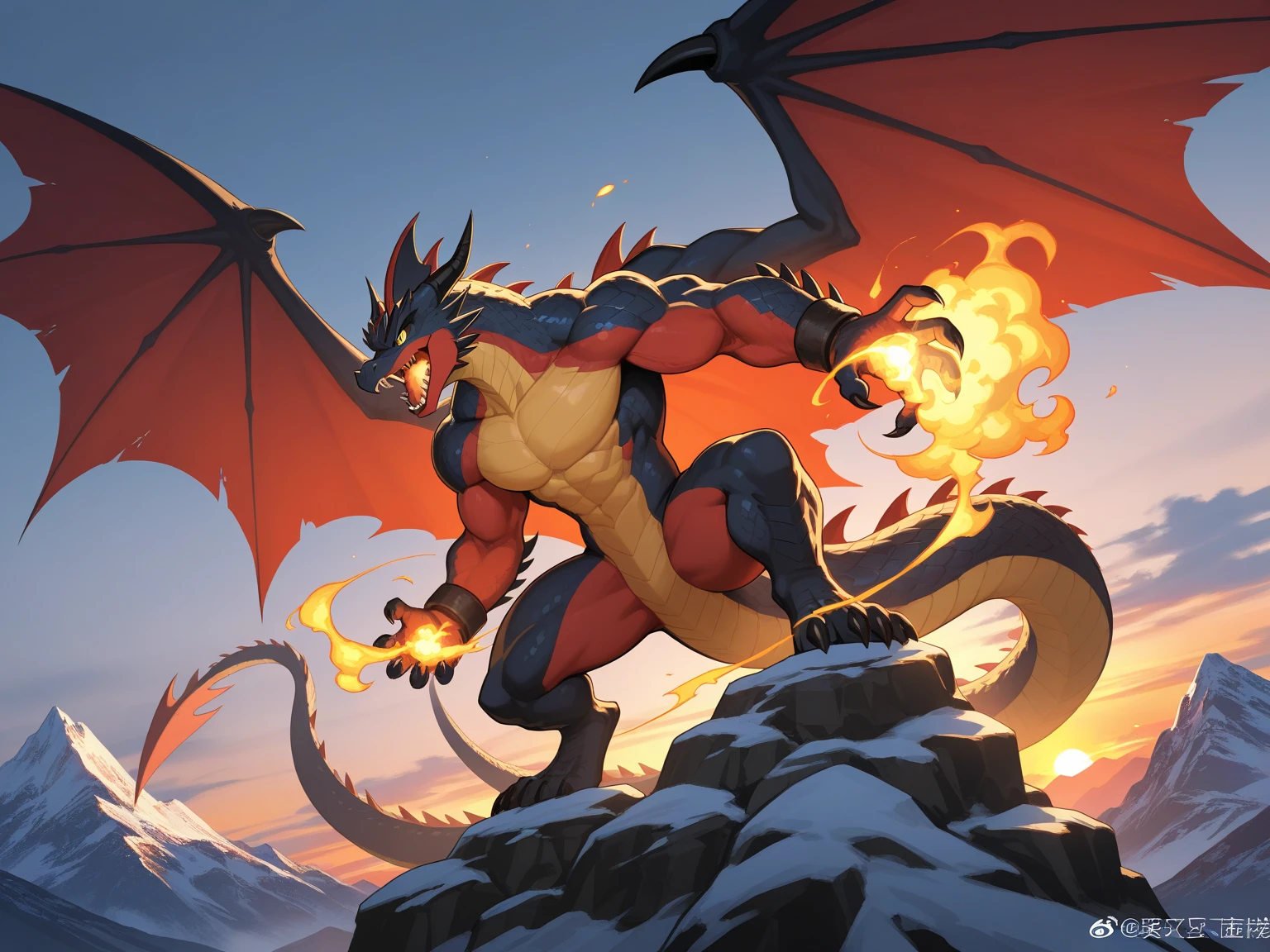 Charizard breathed fire at the village, setting it on fire, and everyone fled in a hurry --auto --s2