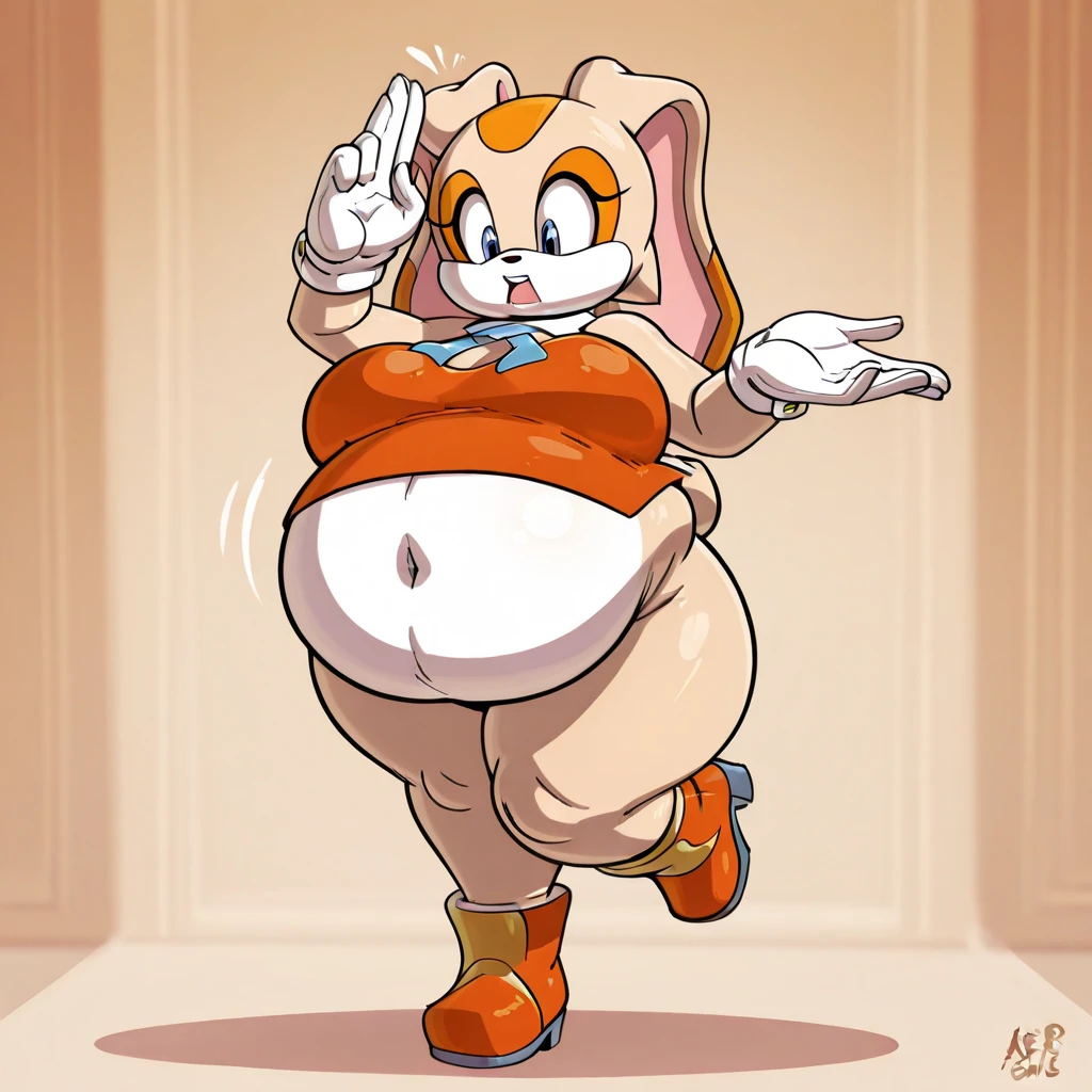 score_9, score_8_up, score_7_up, score_6_up, score_5_up, score_4_up, furry Pikachu short stack elderly female ,big wide hips, wearing skirt , eyes close ,red Sweater  ,solo , necklace ,huge Breasts ,no hair ,teasing views 