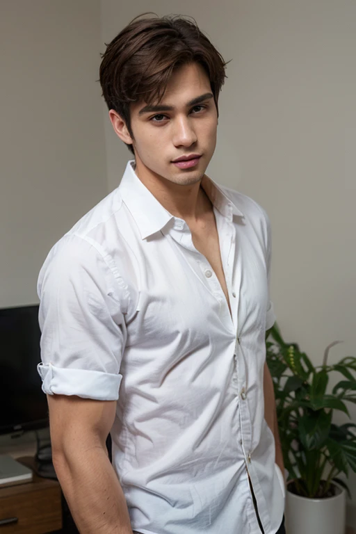 Boy with ?????????? buttons 