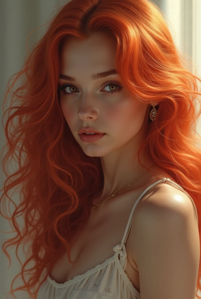 elizabeth holmes as tinker bell, exquisite detail, award winning photography, dramatic lighting, long luxurious light red hair, long red hair and blue eyes, long red hair and big eyes, red flowing hair, silken red hair, long red flaming hair, flowing red hair, long glowing ethereal hair, freckles on chicks, (freckles:1.2)