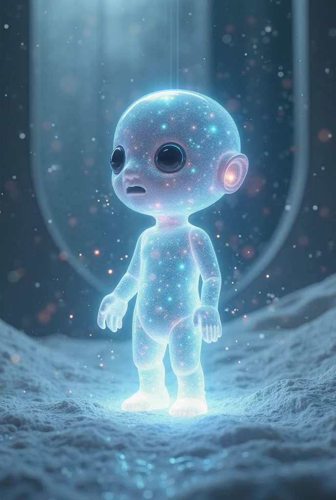 Create a simple Guardian of Light made in pixel art
