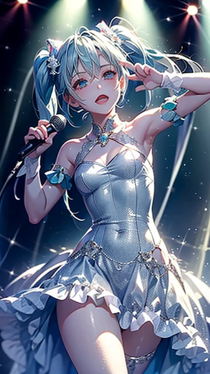 Change your entire hairstyle to twin tails