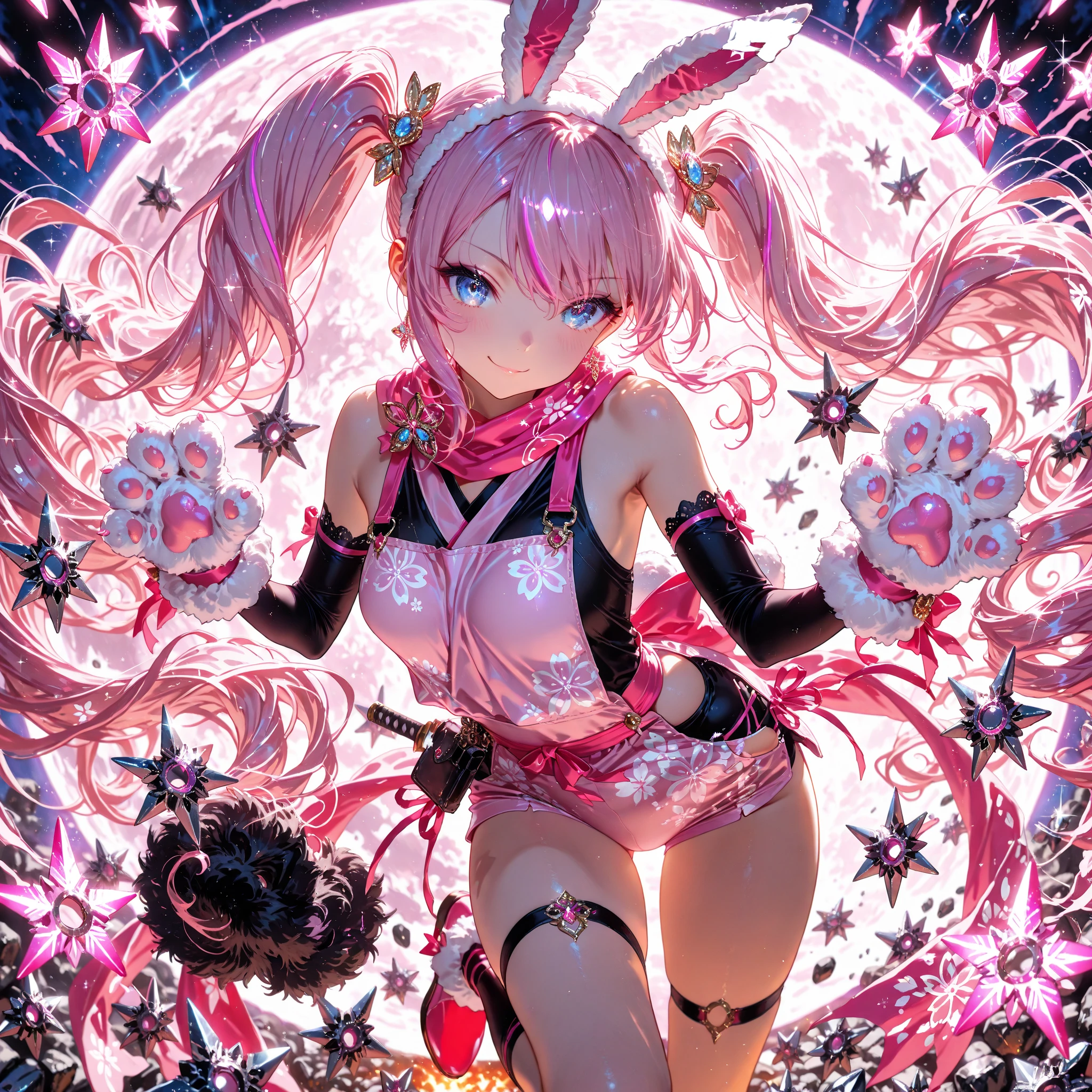 (masterpiece),(Highest quality),(Super detailed),(Best illustrations),(Best Shadow),(Absurd),(Detailed Background),(so beautiful), 16K, 8K,4K, (so beautiful)Minato Akua, One person, alone, Big Breasts, , , fluorescent pink eyes, , heart-shaped pupils, bunny suit, latex bunny ears, Oculogyric crisis, , empty eyes, blank eyes, Perfect figure, , paw pose, Arched back, tongue out, , , orgasm, afterglow, erotic smile, , , Open your mouth languidly, , Sexy posture, , , vibrator, , , cross-eyed, rolling eyes, , water eyes, tears, , saliva trail, , shiny skin, , Breast fetish, , , torogao, ahegao, BREAK, , Dramatic lighting, , , neon disco, night, , , Torrent of Light, mysterious, spoken heart, ,