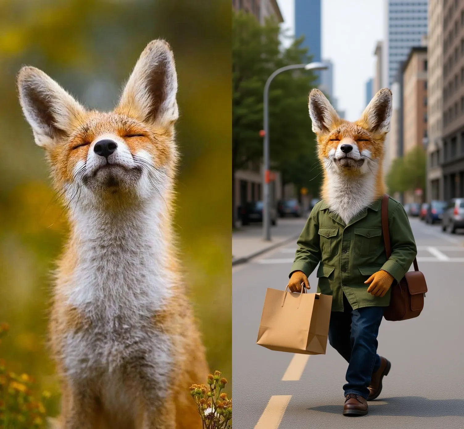 Если бы животные жили, как люди