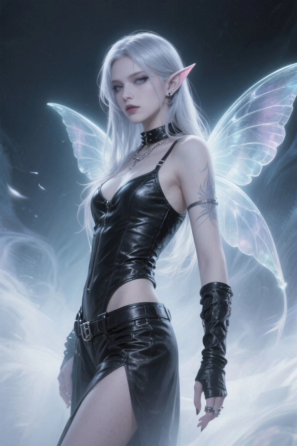 Scorpio Fairy,white background