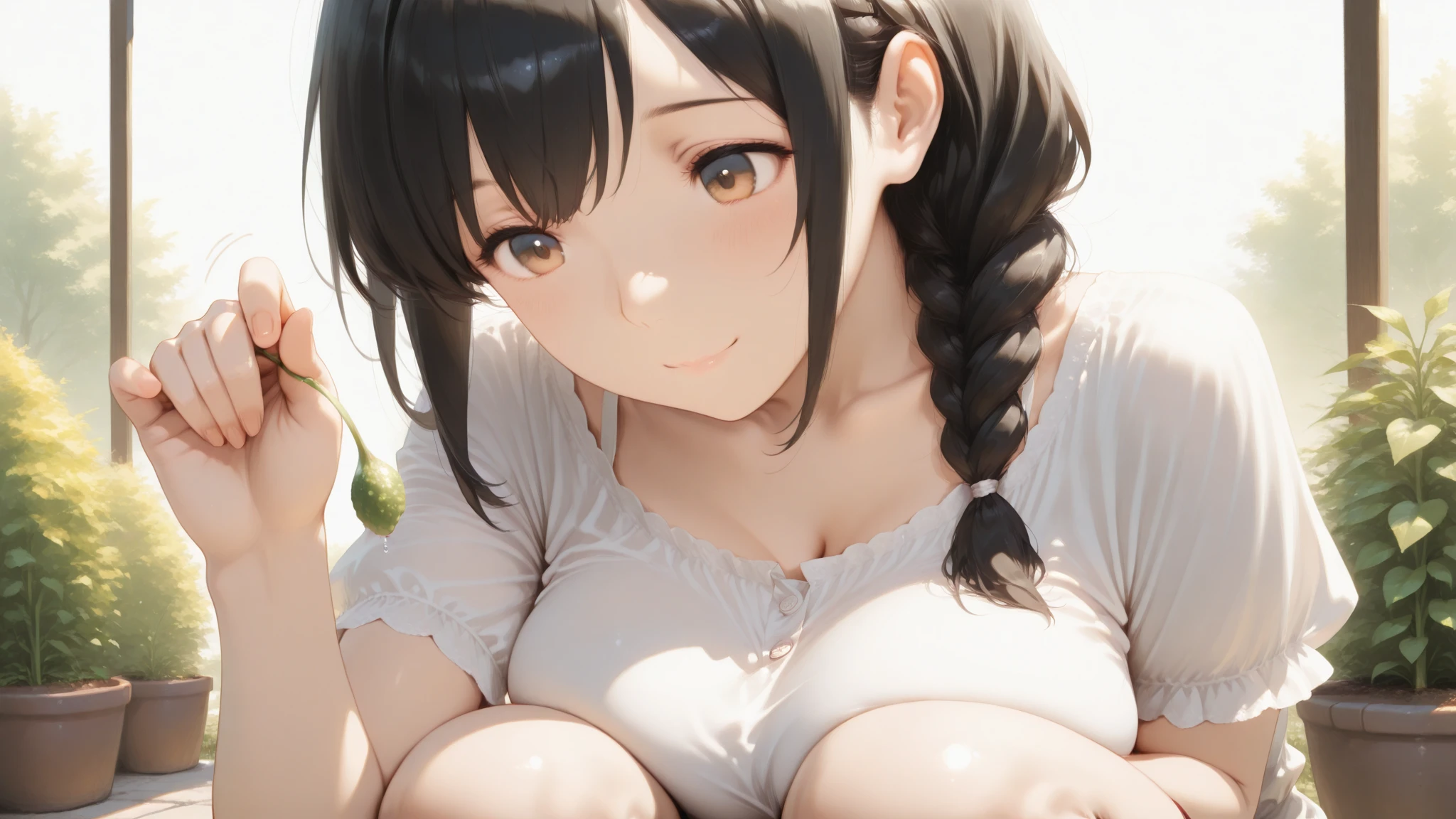 1 Japanese girl、The whole body is shown、(((The woman is wearing a large black leather collar.))),A long leather strap on the collar、(((She is completely naked and bound with black leather straps..))),(white skin),(highest quality), very delicate and beautiful, very detailed, 8k wallpaper, wonderful, finely, very detailedCGの統一性, High resolution, soft light, Beautiful detailed 19 year old, very detailed目と顔, beautifully detailed nose, finely beautiful eyes,short hair,cinematic lighting,perfect anatomy,very big breasts、heavy chest,(J cup),slender body,daytime、outdoor、ox、milk、breast milk、Sad face、(hair is dirty, asymmetrical bangs, light brown hair,), (shedding tears),(((expose big breasts)))、(((expose the nipples)))、(((She is completely naked and bound with black leather straps..))),(((expose big breasts)))、(((expose the nipples)))、(((The woman is naked in the grassland)))、