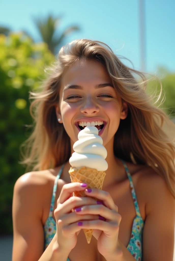 RAW photo, a portrait photo of
professional foodporn licking vanilla milk cream ice cream
8k uhd, dslr, soft lighting, high quality, film grain, Fujifilm XT3