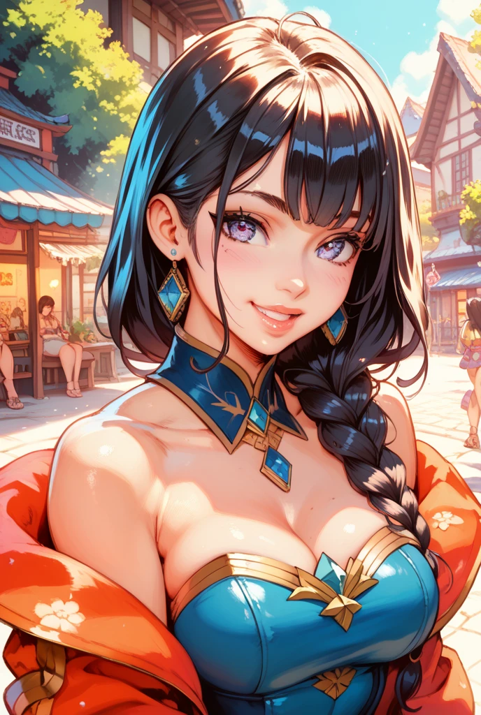 (pov), (3+cosplayers girls, baltimorerace, hat, detached sleeves, blue headwear, peaked cap, short shorts), (evil grin, seductive smile, aroused, in heat), nsfw, half undress, (multiple girls, group picture, lineup, harem:1.2), (comiket venue, cosplay photography, outdoors), (anime picture, art cg, ultra-detailed, masterpiece, best quality, illustration, particle lighting, unity 8k wallpaper, beautiful detailed glow, an extremely delicate and beautiful, gleaming skin, shiny hair, detailed and delicate costumes:1.2) --auto --s2