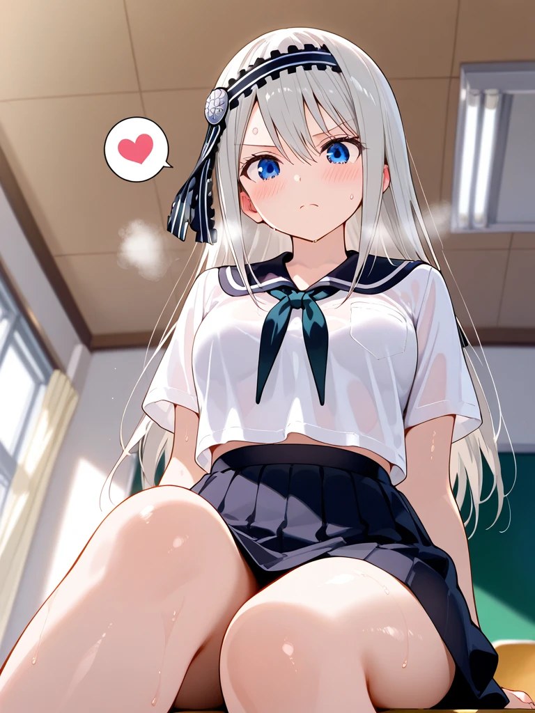 8K、masterpiece、Japanese、Woman wearing glasses、Neon（nod)、from the front、smile、Childish、Small breasts、See-through underwear、night、Bedroom、Show your underwear、mini skirt