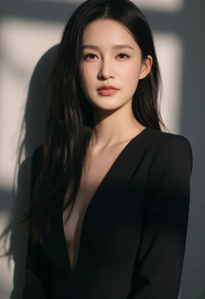 "Skeleton Night reinterpreted as the ultimate Japanese beauty, While retaining important skeletal features. She is slim, Smooth and elegant, White skin subtly accentuates bone structure, Adds a mysterious and enchanting charm. Her big, Almond-shaped eyes emit a soft glow, Mysterious Light, A touch of both purity and ancient wisdom, Enclosed in a long frame, Silky black hair cascading down her back、There are faint bone-like veins.。.

She is elegant, Her fair skin and beautiful silver mesh swimsuit, Decorated with delicate patterns reminiscent of bones and traditional Japanese motifs, Maintaining a connection to the origin of immortality.、Tailored to accentuate her natural beauty。, Exquisite detail、Create an atmosphere of both elegance and strength..

Her expression is calm and serene, With a gentle smile that exudes confidence and elegance. Despite her skeletal features, She exudes an aura of timeless beauty and strength.., Embodying the perfect blend of fearsome strength and delicate femininity.

The background is a tranquil, A moonlit beach with gentle waves lapping gently on the shore, The sky is painted with the soft hues of dusk. This quiet environment、Enhance her otherworldly presence., The ultimate combination of the iconic features of the Skeleton Knight and beautiful Japanese elegance..."