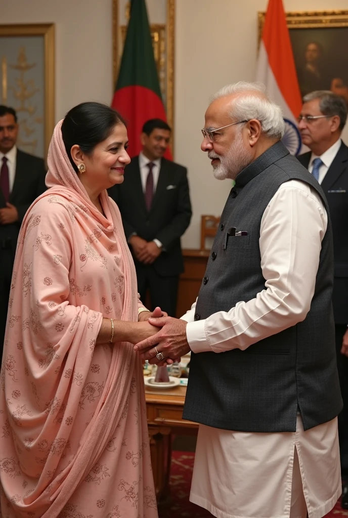 modi hugging sheikh hasina